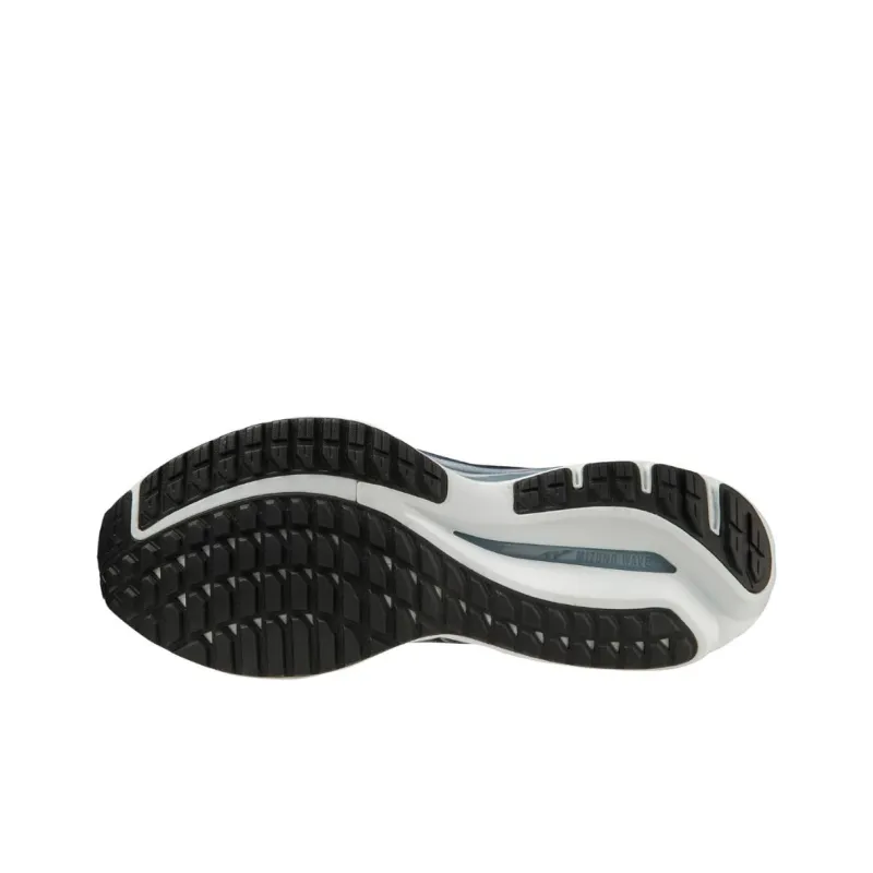 Mizuno Wave Inspire 19 Super Wide 'Black Illusion Blue'-4
