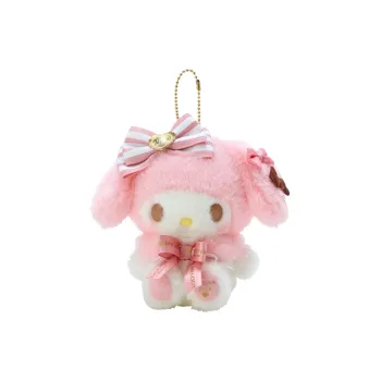 Sanrio My Melody GODIVA Collaboration 2024 Dolls Plush Pendant 13.5cm Height