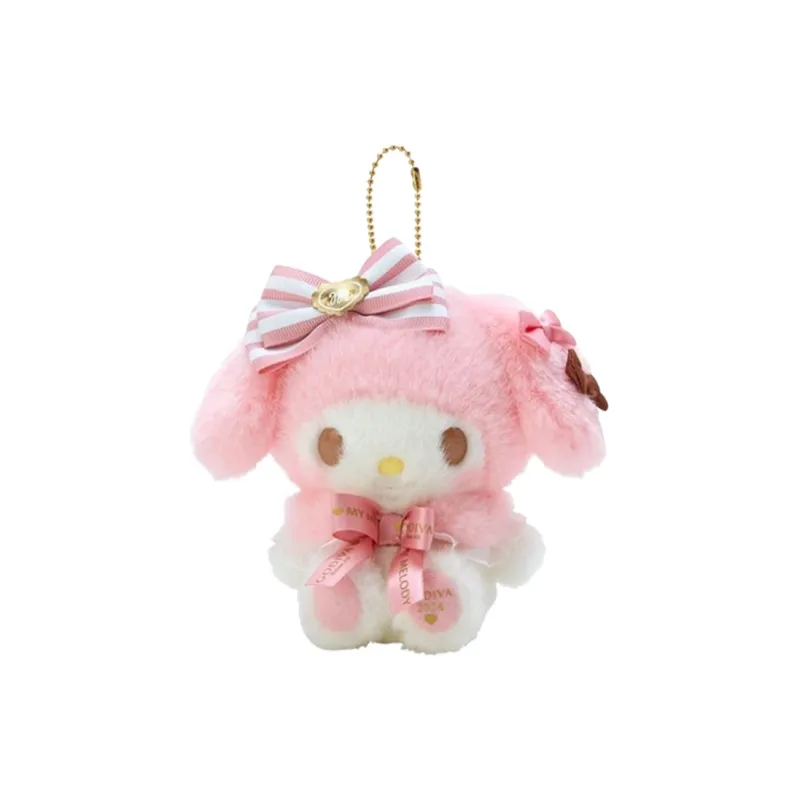 Sanrio My Melody GODIVA Collaboration 2024 Dolls Plush Pendant 13.5cm Height-0