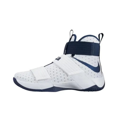 Nike LeBron Zoom Soldier 10 White Midnight Navy