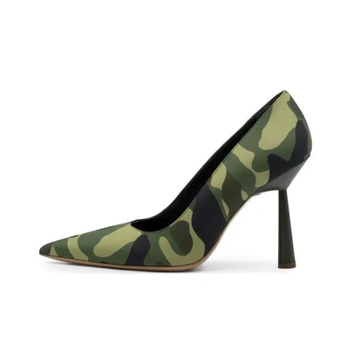 GIA BORGHINI High Heels Women's Army Green