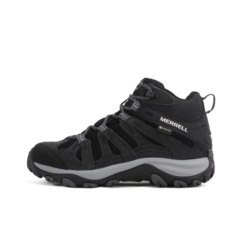 MERRELL Alverstone 2 Mid Gt Anti-Slip Wear-Resistant High-Top Outdoor Shoes Women's Black-0
