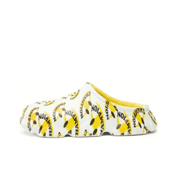 Champion SUPER MELOSO Wrap-toe Slippers Unisex Yellow White