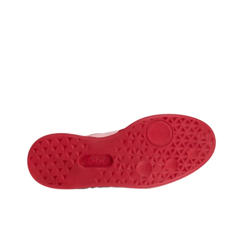 Ecco Low-Top Skateboard Shoes Women's Red-4