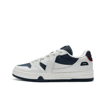XTEP MAXX1.0 Skateboard Shoes Men Low Top Sail White/Indigo