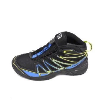 SALOMON X Ultra 3 Anti-Slip Wear-Resistant Mid-Top Outdoor Shoes Men's Black Blue