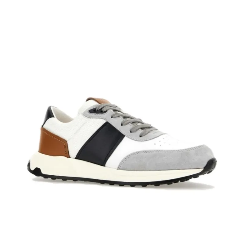 TOD'S Panelled Leather Sneakers-1