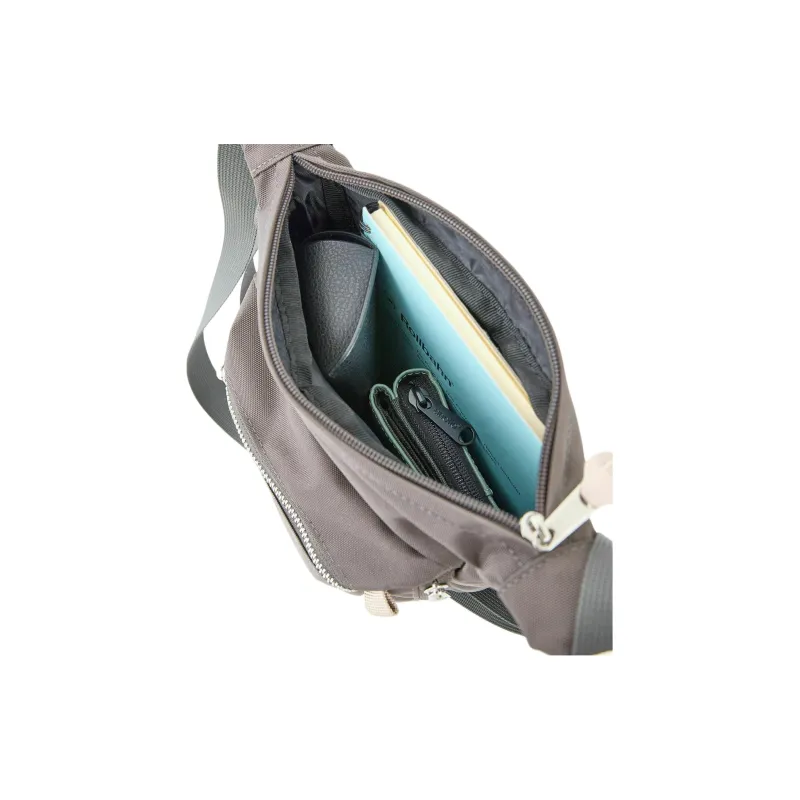 Anello Polyester Crossbody Bag Shoulder Bag Mini Women's Gray-4