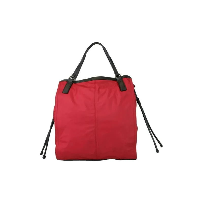 Burberry Buckleleigh Tote Bag Small Red-1