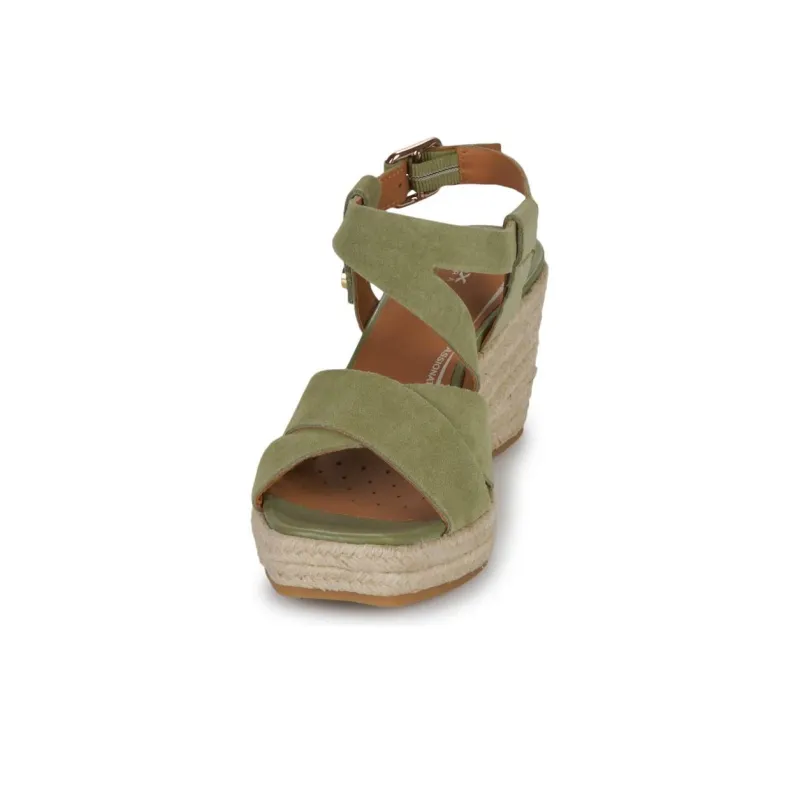GEOX Strap Sandals Women's Green-3