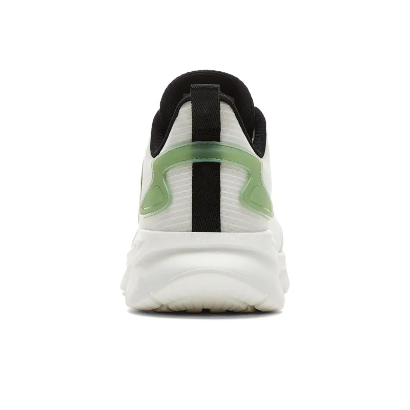 PEAK Slip Resistant, Abrasion Resistant, Breathable Low Top Running Shoes Men's Ecru Green-4