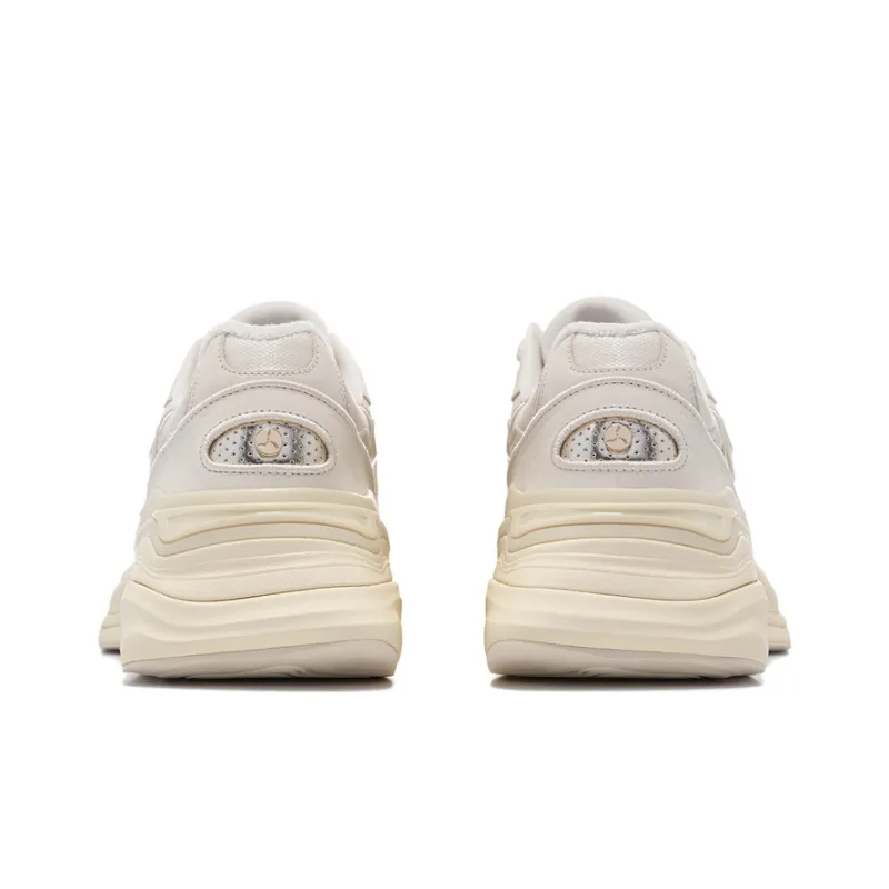LI NING 1990 Lava 2 Cushioning Wear Resistant Low Top Casual Shoes Men's Beige Yellow-3