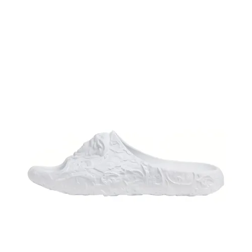 VERSACE Medusa Dimension Slide White Women's