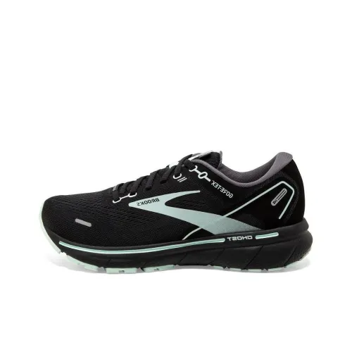 Brooks Ghost 14 Running Shoes Women's Low-Top Black/Green