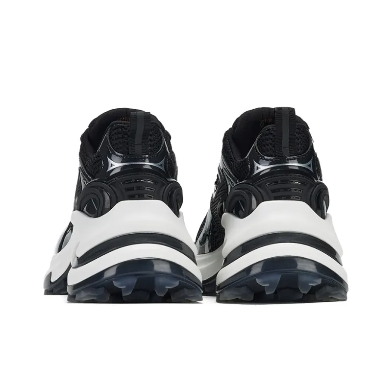 GG CC Chunky Sneakers Women's Low Top Black/Silver-3