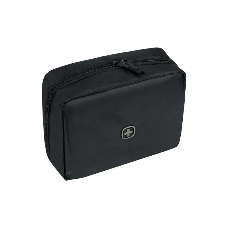 Wenger Polyester Makeup Bag Storage Bag Toiletry Bag Small Size Unisex Black-2