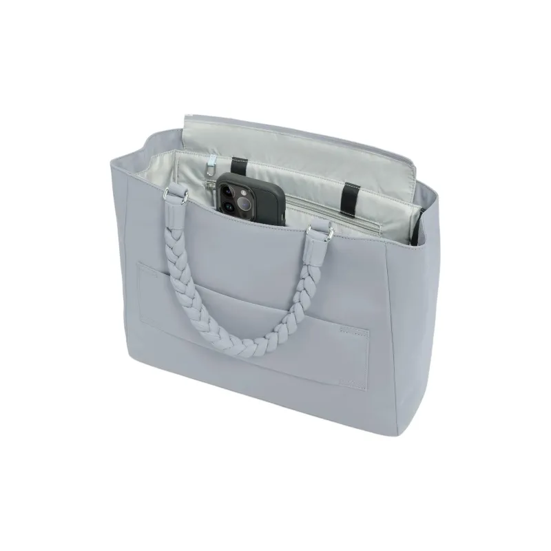 TUMI Voyageur Nylon Tote Bag Shopping Bag Shoulder Bag Crossbody Bag Handbag Medium Size Women's Blue-3