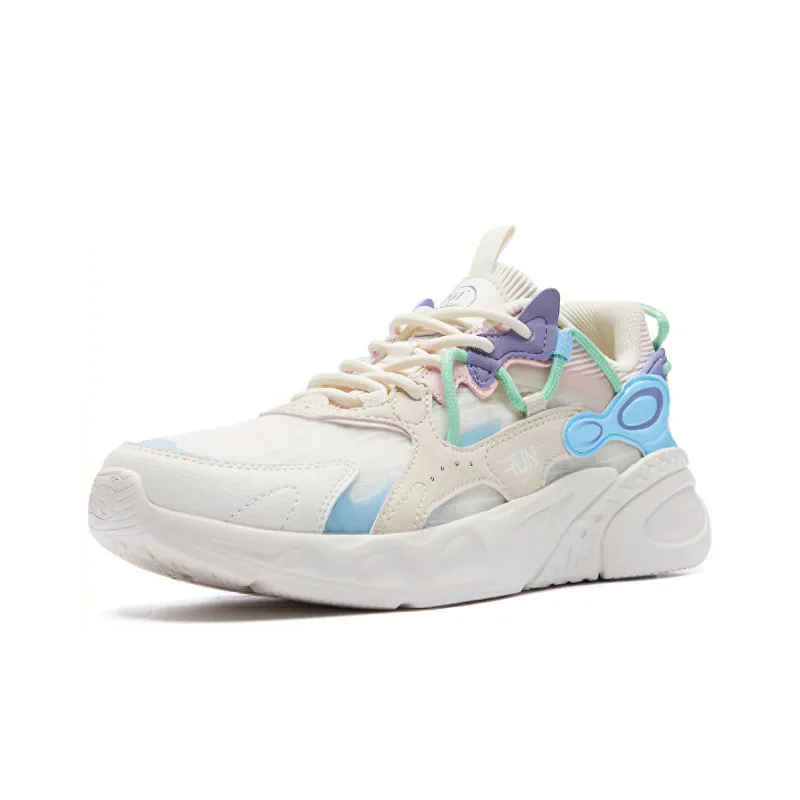 361° Shock Absorbing, Non Slip, Wear Resistant, Breathable And Lightweight Low Top Running Shoes Women's Sago-1