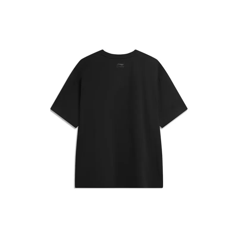 LINING Cool Tea T Shirts Men Black-1