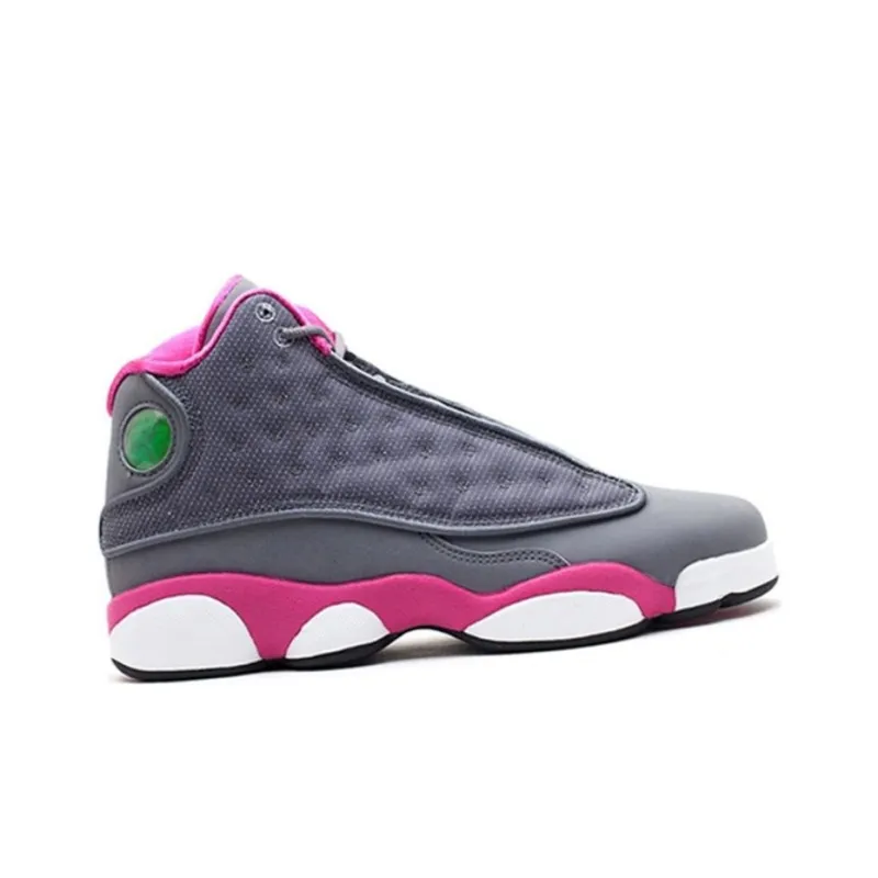 JORDAN 13 Retro Cool Grey Fusion Pink GS-1