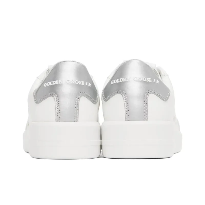 Golden Goose Purestar Stylish Skateboarding Shoes Women's White-4