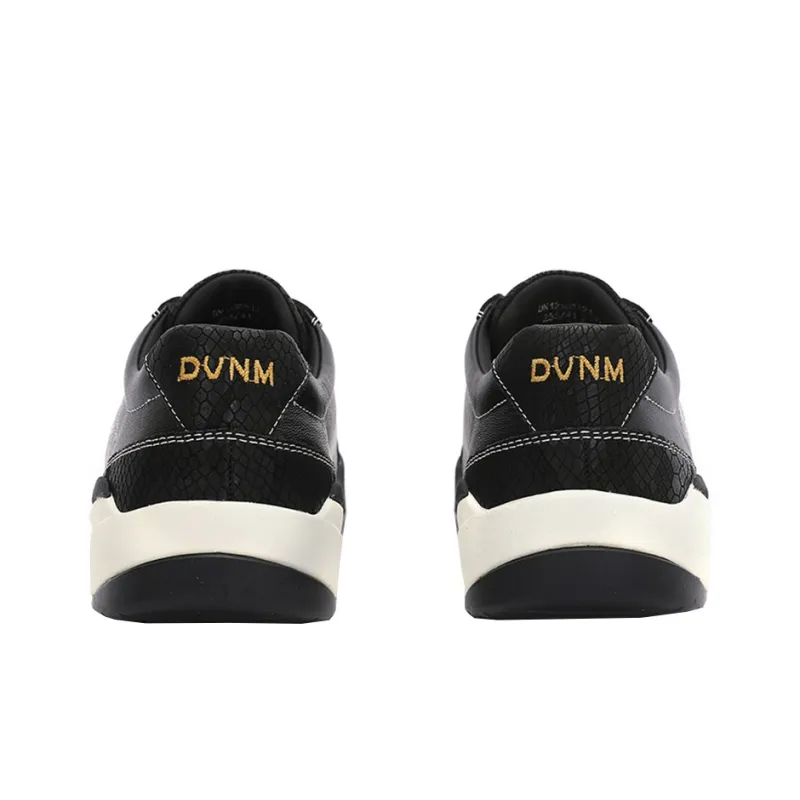 DAVID NAMAN Wear Resistant Low Top Casual Shoes Men's Black-6