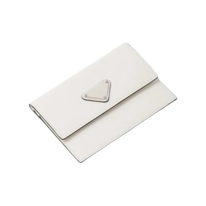 PRADA Saffiano Leather Wallet Men's White-2