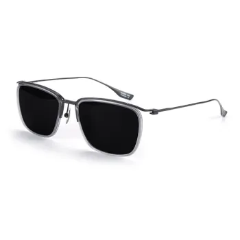 MORTON MUNCH Titanium Square Sunglasses Men's