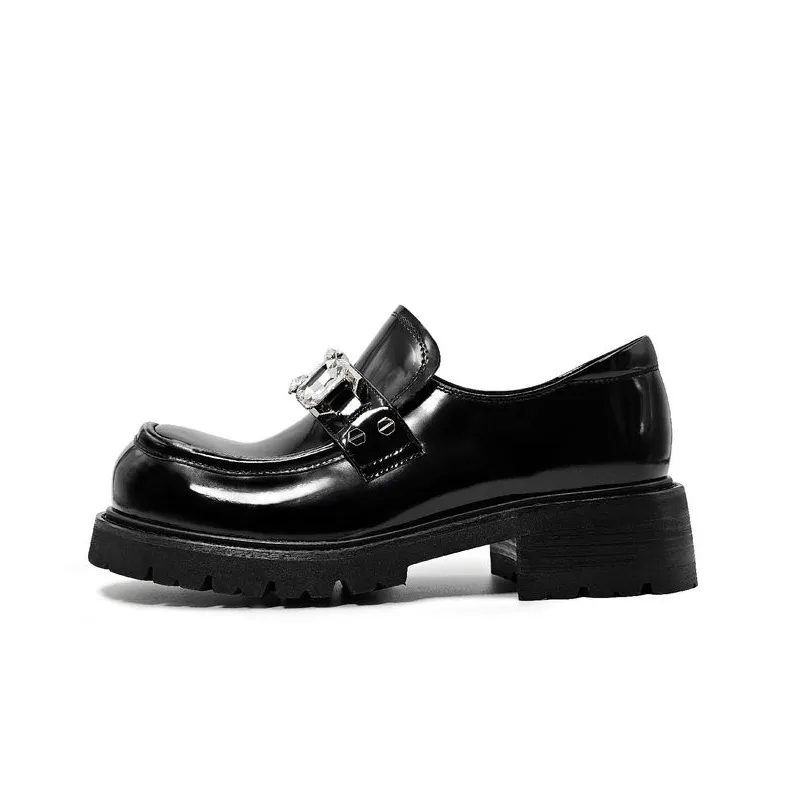 MYKI Miss Modern Loafers Women's Black-0