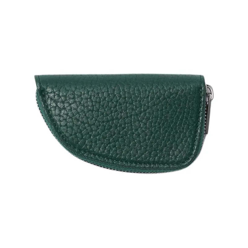 Burberry Leather Coin Storage Bag Men's Vine Green-1