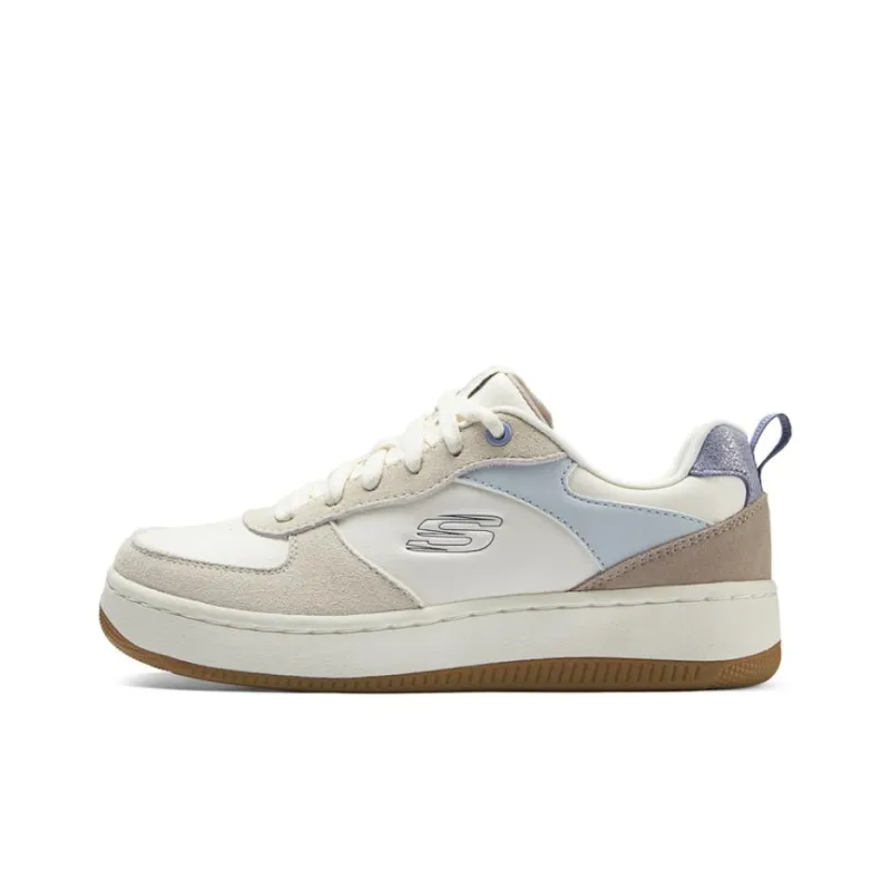 Skechers Shock Absorbers Low Top Skateboard Shoes Women's Light Blue-0