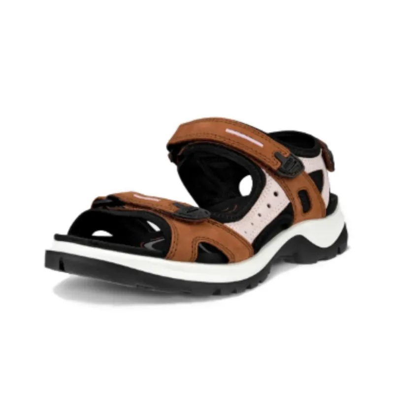 Ecco Beach Sandals Women's Brown-1