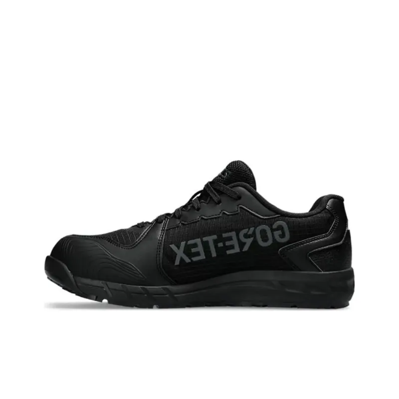 Asics Winjob Cushioning Wear Resistant Low Top Running Shoes Unisex Black Gray-0