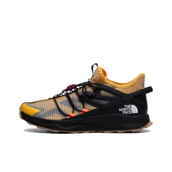 THE NORTH FACE Oxeye Tech Cushioning Wear Resistant Low Top Running Shoes Unisex Gold