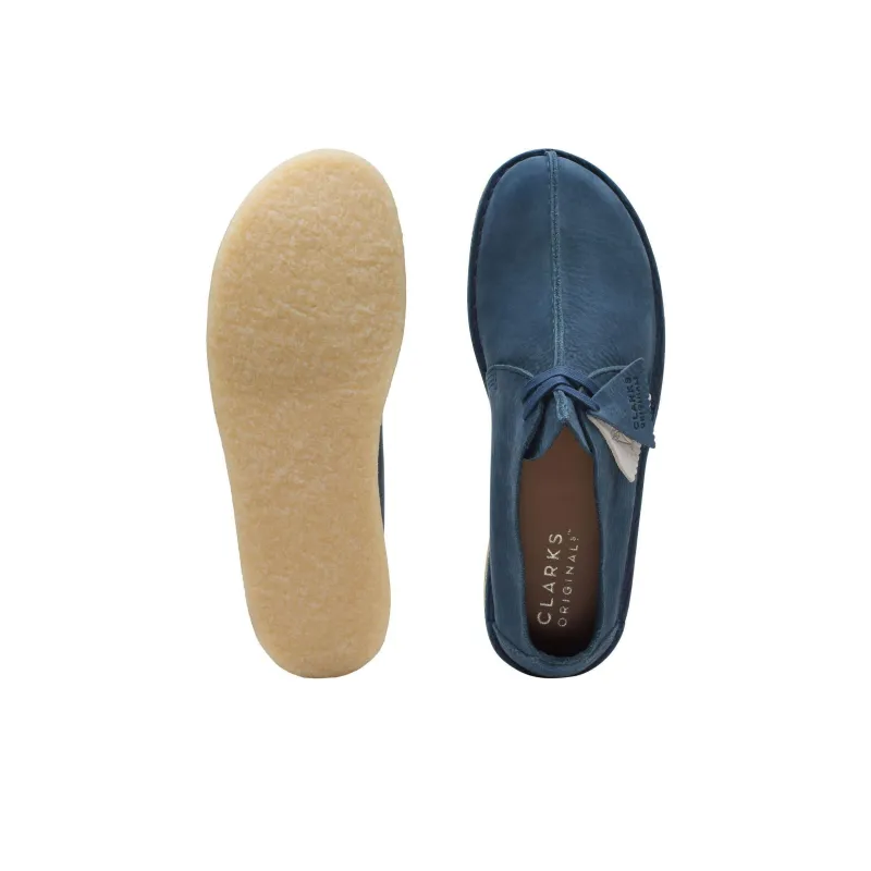 Clarks Men's Casual Shoes Men Low Top Blue-4