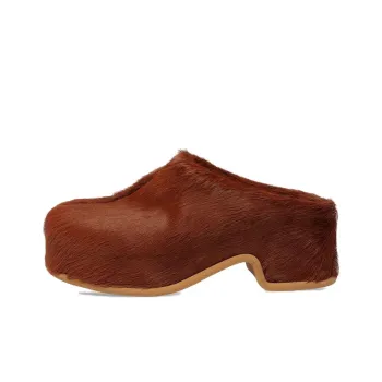 DRIES VAN NOTEN Wrap-toe Slippers Men's Brown