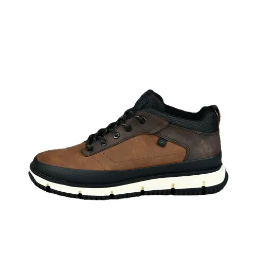 Bugatti Casual Shoes Men Low-Top Brown