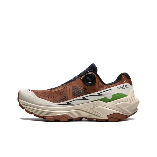 KAILAS FUGA EX3 BOA Running Shoes Women's Low Top Nutshell Brown/Chalk
