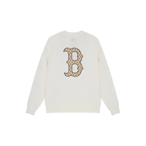 MLB Sweatshirts Unisex Cream