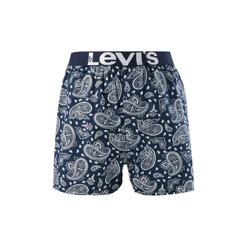 Levi’s Woven Emmet Yarn Dye Plaid Boxers Boxer Shorts Men's Blue-0