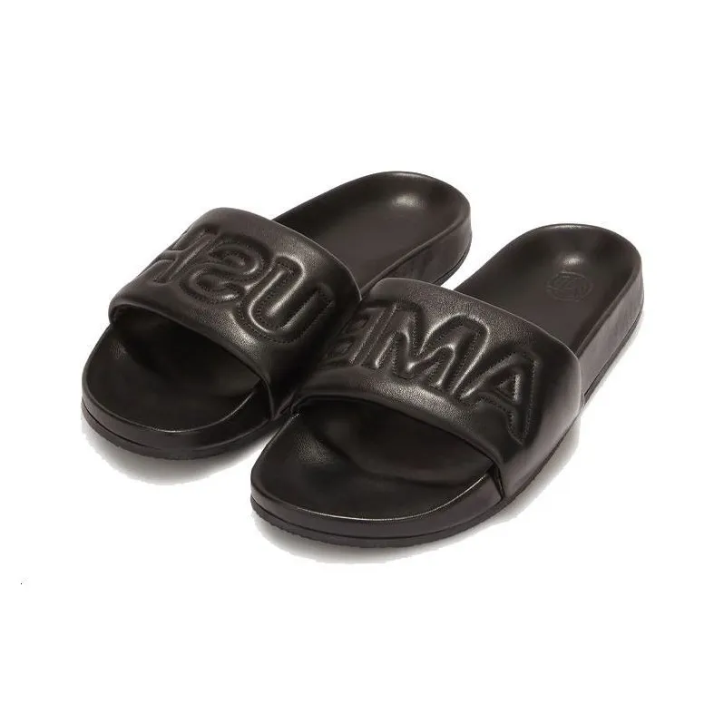 AMBUSH Logo quilted Slides-1
