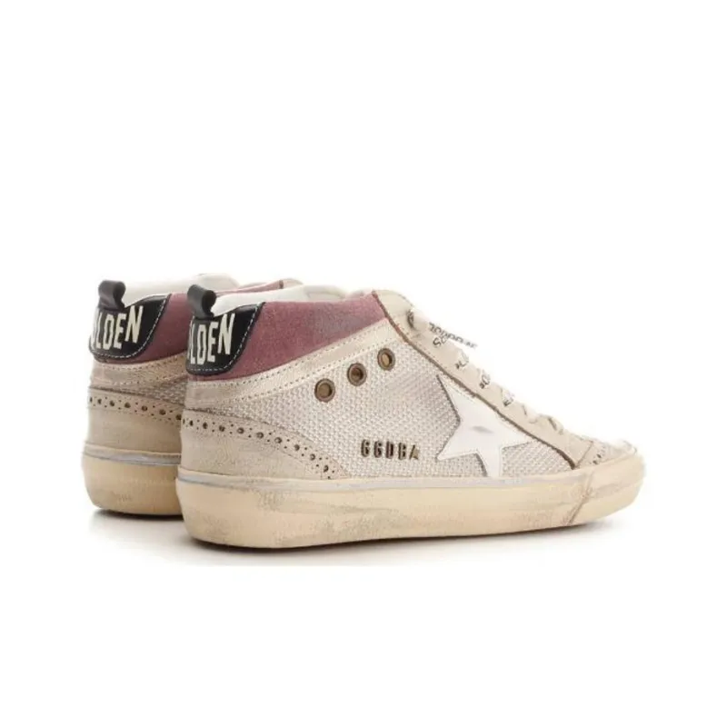 Golden Goose Logo-print Hi-top Sneakers-5