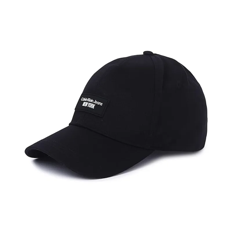 CK/Calvin Klein Cotton Baseball Caps Unisex Black-0