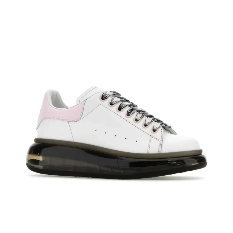 Alexander McQueen Oversized Transparent White Pink Women's-1