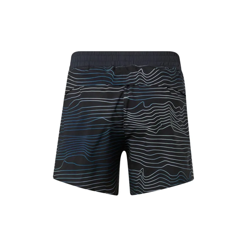 Reebok CYCLED Collection Running Short-AOP Sports Shorts Women's Black-1