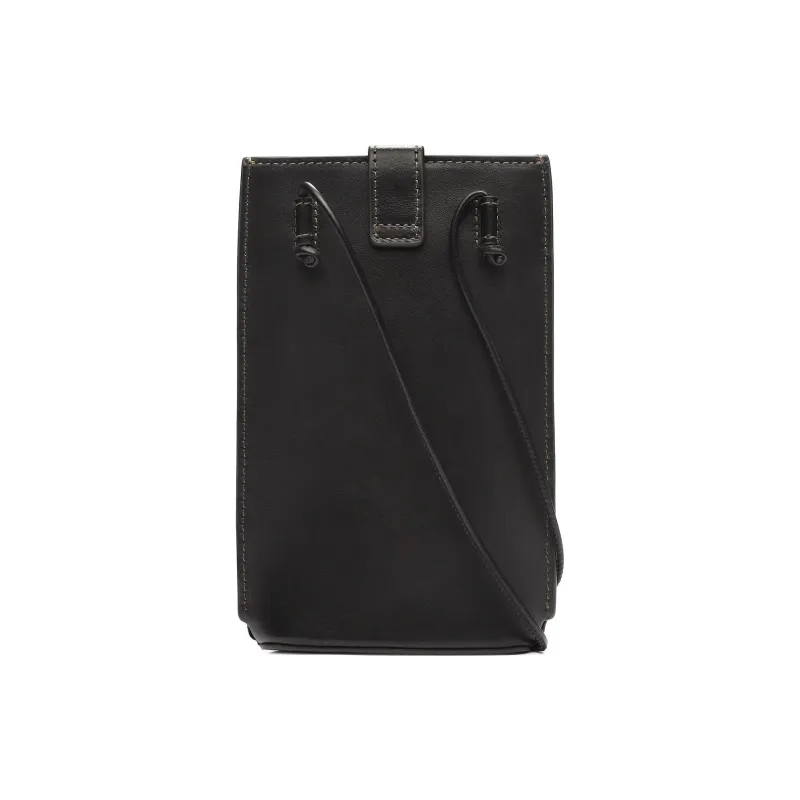 Furla Soft Cow Leather Shoulder Bag, Crossbody Bag Mini Women's Black-2