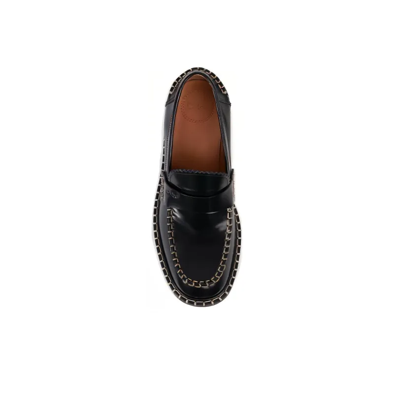 Chloe Loafers 3.5cm Women's Black-3