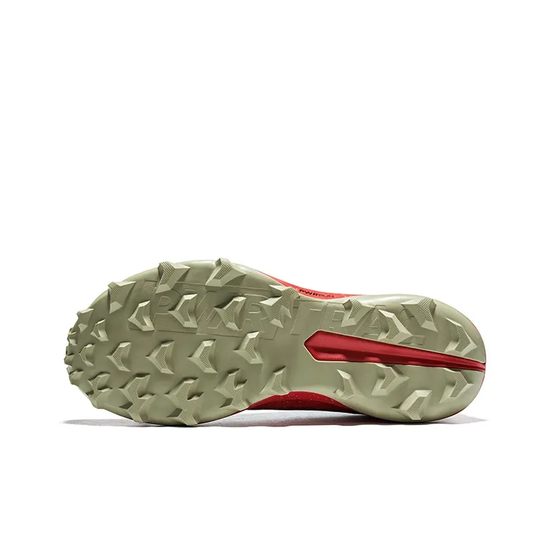 Saucony PEREGRINE 13 ST Low Top Trail Running Running Shoes Men's Gray Red-4