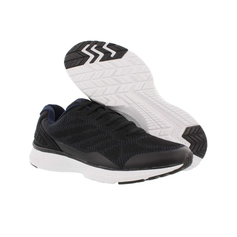 FILA Athletics Memory Foam Athletic Cushioning Wear Resistant Low Top Running Shoes Men's Black-4