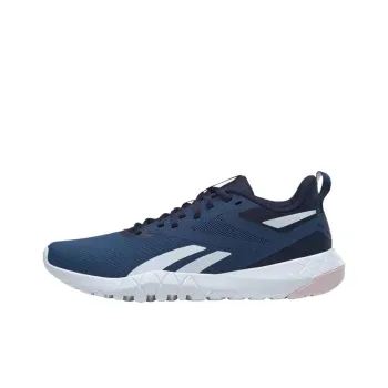 Reebok Flexagon Force 4 Cushioning Wear-Resistant Low-Top Training Shoes Women's Dark Blue White